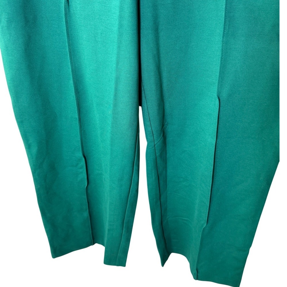 Liz Claiborne Wide Leg Trousers Bold Emerald Green Size XXL Tall NWT - Picture 5 of 8